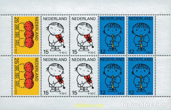 Sellos: 100943 MNH HOLANDA 1969 PRO INFANCIA