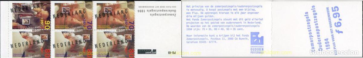 Sellos: 100911 MNH HOLANDA 1994 PRO OBRAS SOCIALES. LA TERCERA EDAD