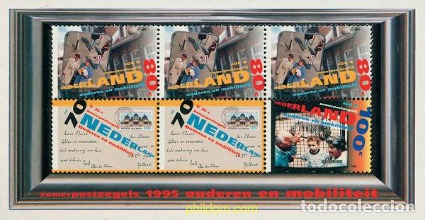 Sellos: 100961 MNH HOLANDA 1995 PRO OBRAS SOCIALES. LA TERCERA EDAD
