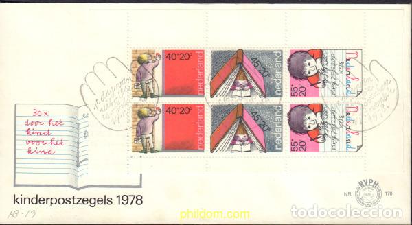 Sellos: 433791 MNH HOLANDA 1978 PRO INFANCIA