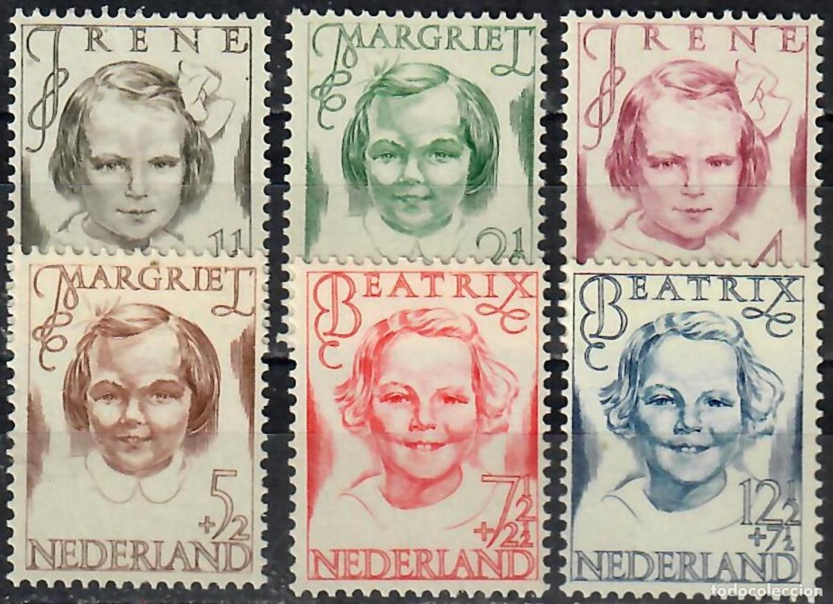 Sellos: SELLOS** HOLANDA 1946, YT 451/ 56