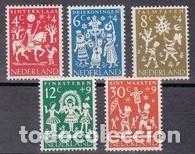 Sellos: SELLOS** DE HOLANDA 1961, YT 740/ 44