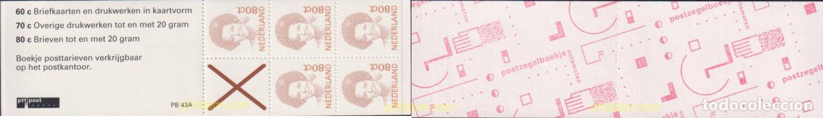 Sellos: 624717 MNH HOLANDA 1991 REINA BEATRIZ