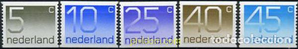Sellos: 213873 MNH HOLANDA 1976 CIFRAS