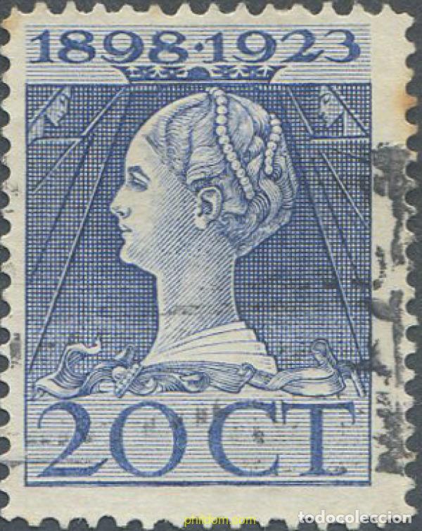 Sellos: 660742 MNH HOLANDA 1923 25 ANIVERSARIO DE LA CORONACION DE LA REINA GUILLERMINA