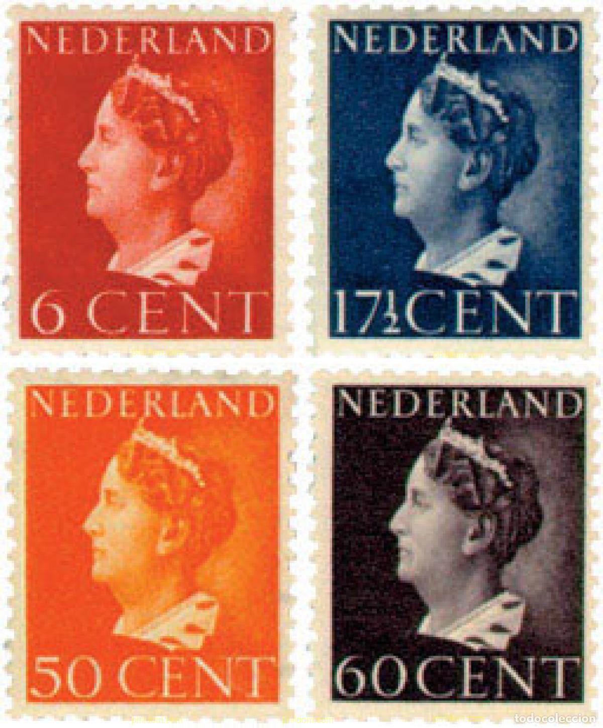 Sellos: 637540 HINGED HOLANDA 1946 REINA GUILLERMINA