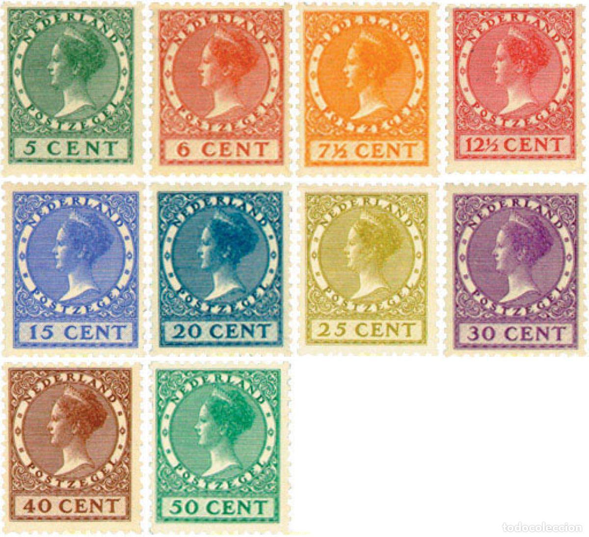 Timbres: 323785 HINGED HOLANDA 1924 REINA GUILLERMINA