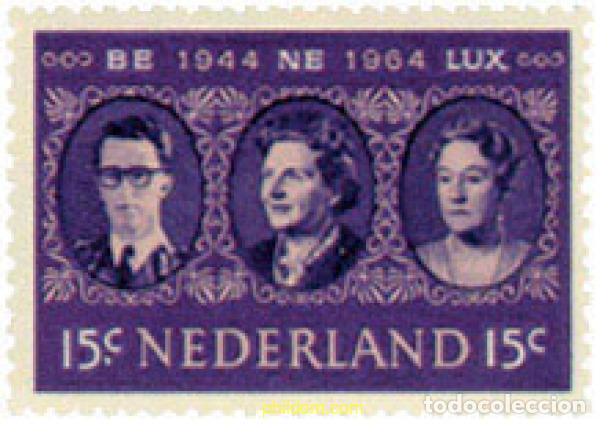 Briefmarken: 102790 MNH HOLANDA 1964 20 ANIVERSARIO DEL BENELUX