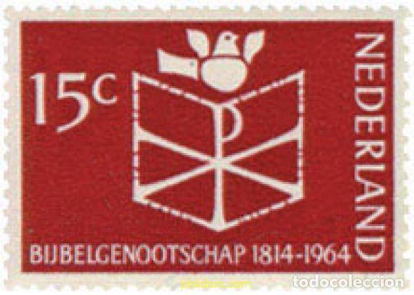 Briefmarken: 102788 MNH HOLANDA 1964 6 CENTENARIO DE LA SOCIEDAD BIBLICA