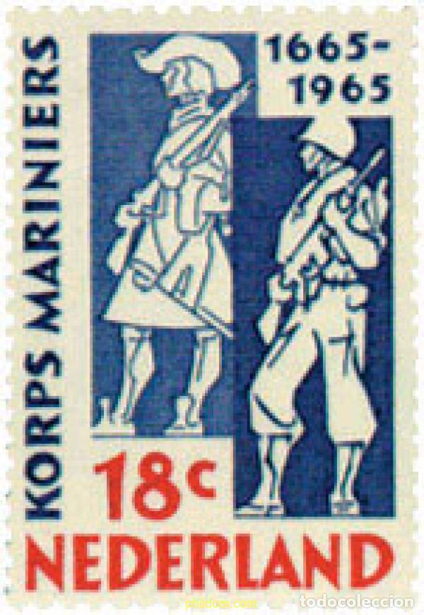 Briefmarken: 102805 MNH HOLANDA 1965 3 CENTENARIO DE LA INFANTERIA DE MARINES