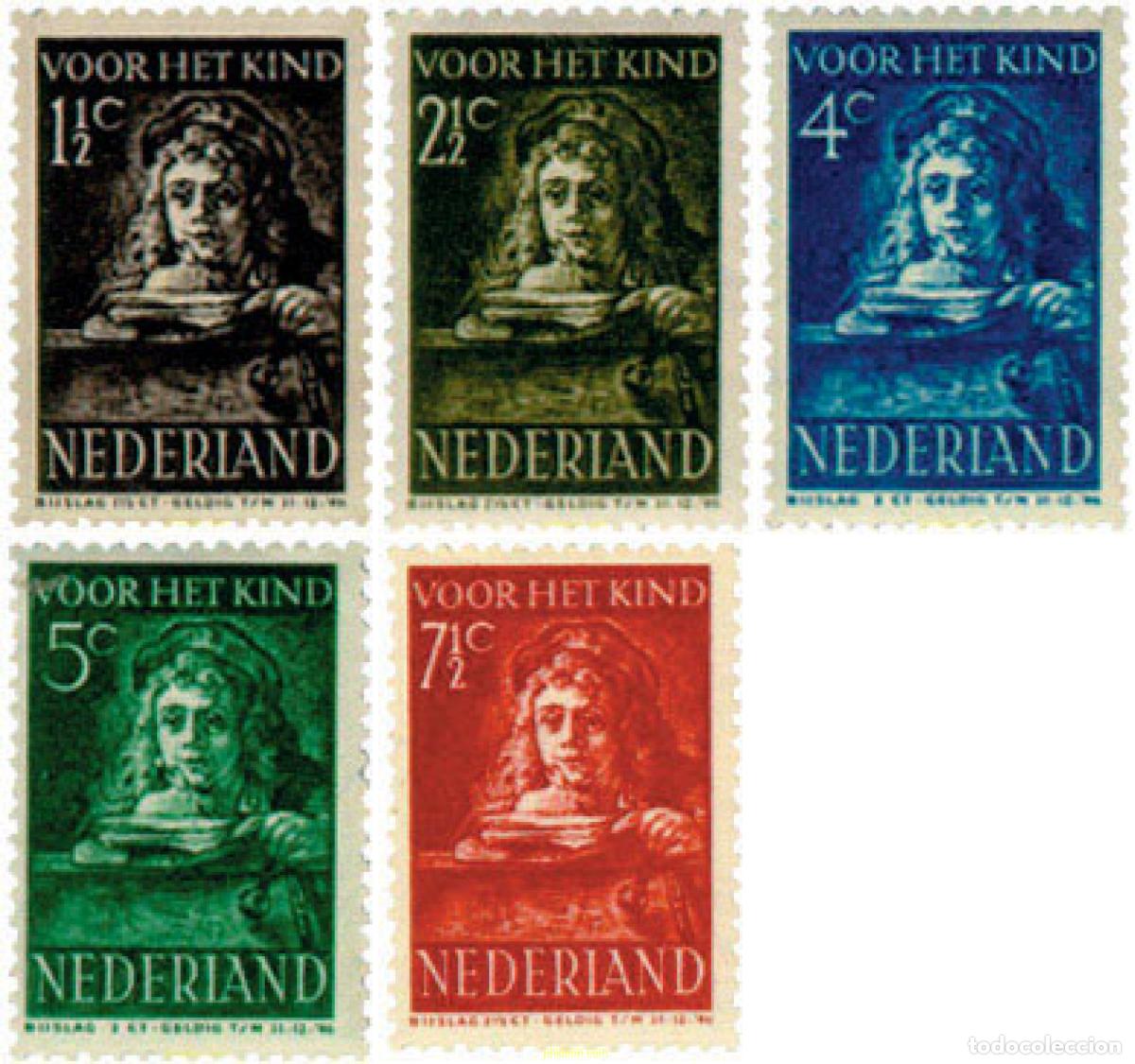 Briefmarken: 323808 HINGED HOLANDA 1941 PRO INFANCIA