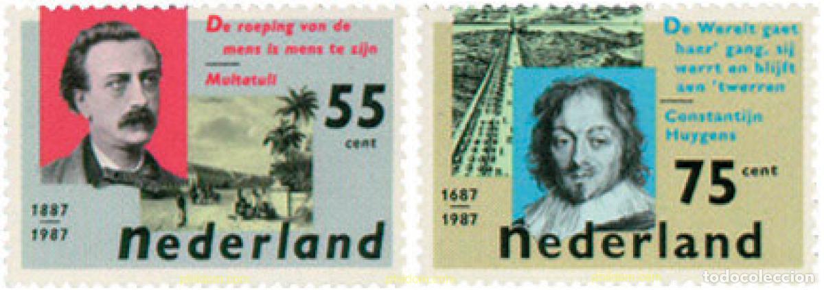 Timbres: 103281 MNH HOLANDA 1987 LITERATURA HOLANDESA