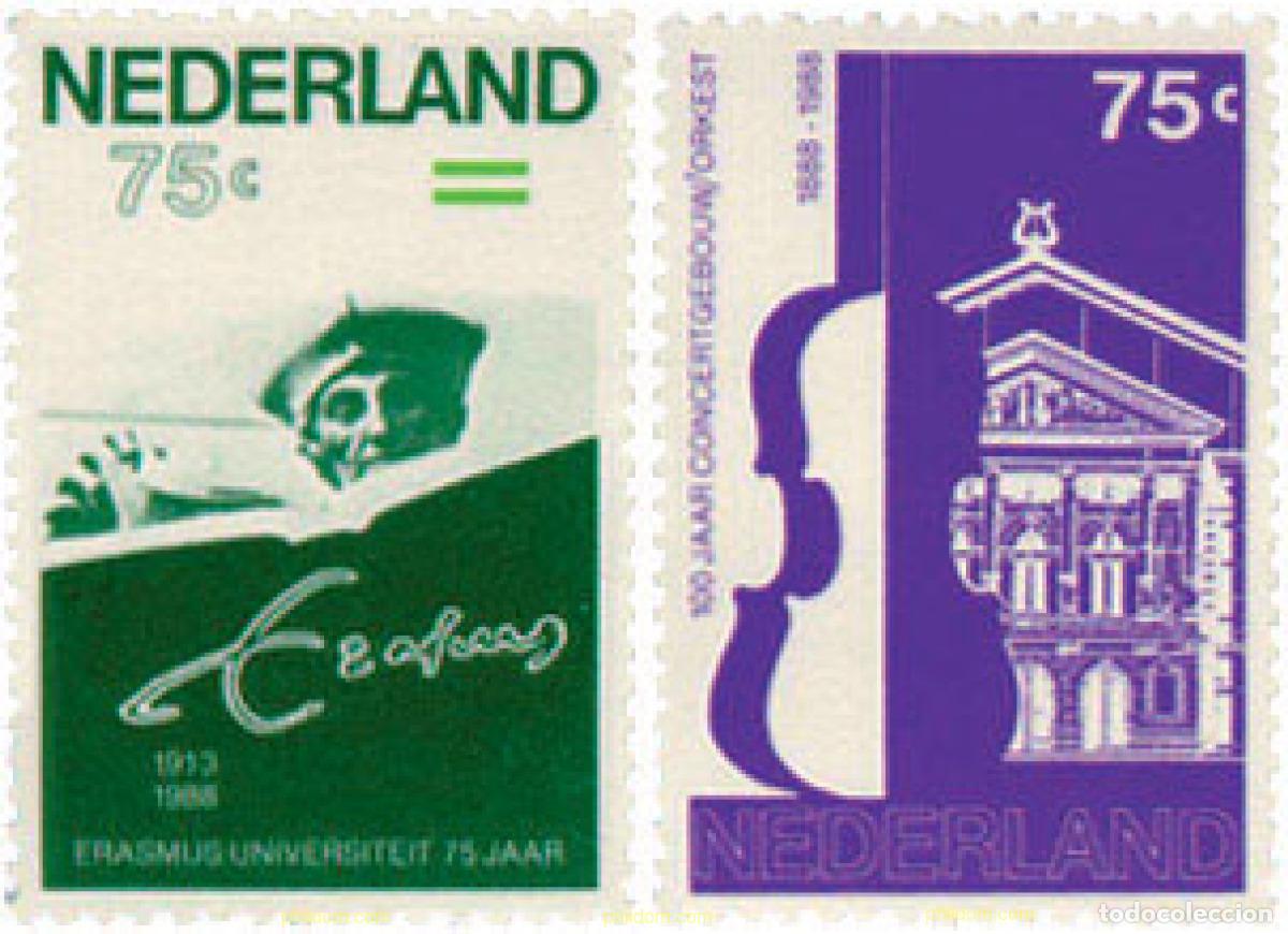 Sellos: 103298 MNH HOLANDA 1988 ANIVERSARIOS