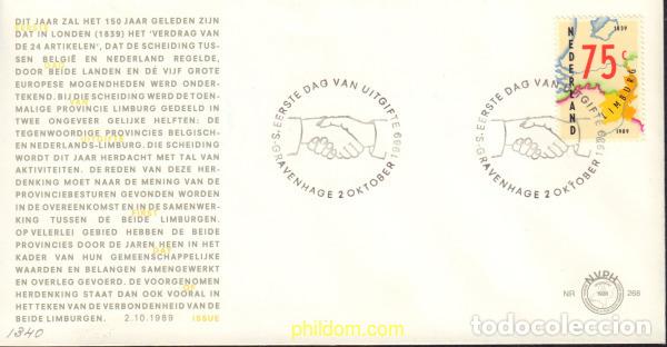 Timbres: 435066 MNH HOLANDA 1989 150 ANIVERSARIO DE LA PROVINCIA DE LIMBURG