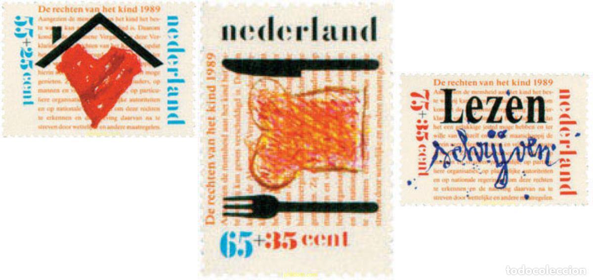 Briefmarken: 103317 MNH HOLANDA 1989 PRO INFANCIA