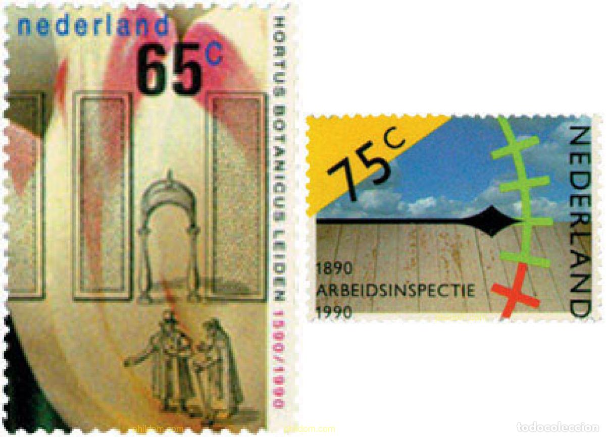 Briefmarken: 103340 MNH HOLANDA 1990 ANIVERSARIOS