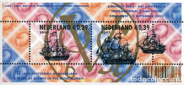 Briefmarken: 103347 MNH HOLANDA 2002 AMPHILEX 2002. EXPOSICION FILATELICA INTERNACIONAL