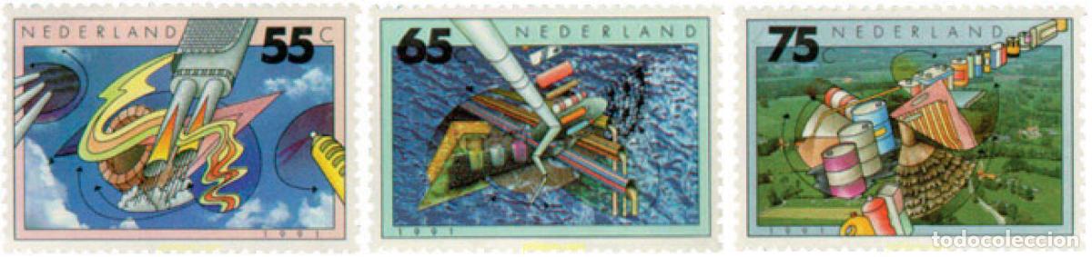 Sellos: 103373 MNH HOLANDA 1991 PROTECCION DE LA NATURALEZA