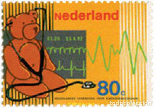 Sellos: 103399 MNH HOLANDA 1992 CENTENARIO DE LA ASOCIACION NACIONAL DE PEDIATRIA