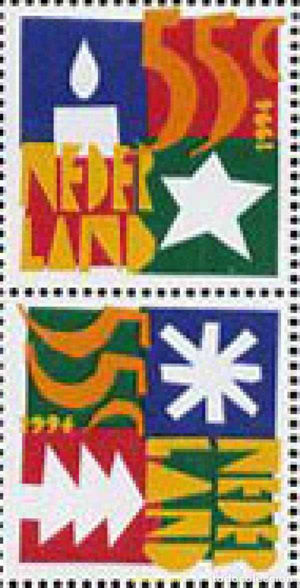 Sellos: 113103 MNH HOLANDA 1994 SELLOS PARA EL CORREO DE NAVIDAD