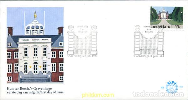 Sellos: 244517 MNH HOLANDA 1981 PALACIO REAL HUITS TEN BOSH