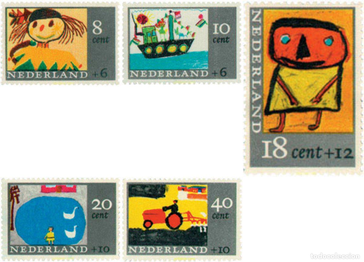 Sellos: 592377 HINGED HOLANDA 1965 PRO BENEFICENCIA
