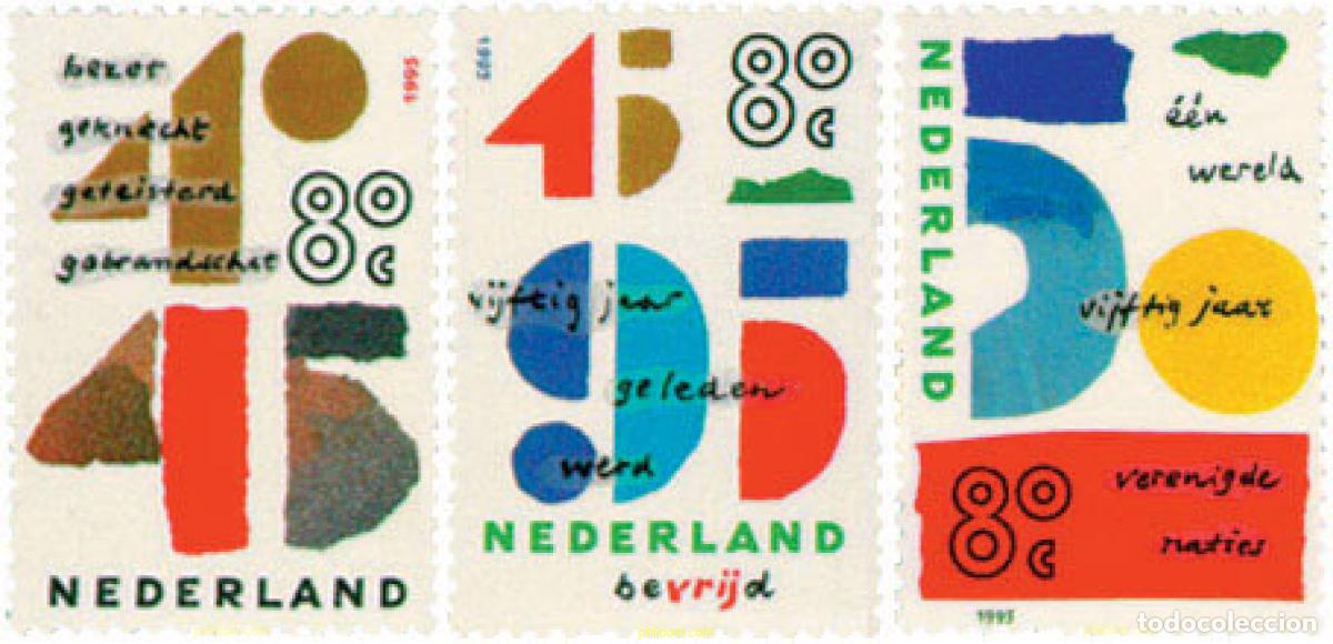 Sellos: 104695 MNH HOLANDA 1995 ANIVERSARIOS