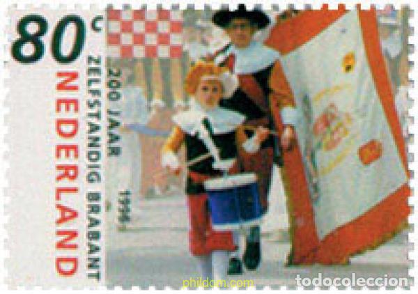 Sellos: 104881 MNH HOLANDA 1996 BICENTENARIO DE NORD-BRABANT
