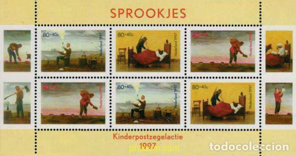 Sellos: 105041 MNH HOLANDA 1997 PRO INFANCIA. CUENTOS INFANTILES