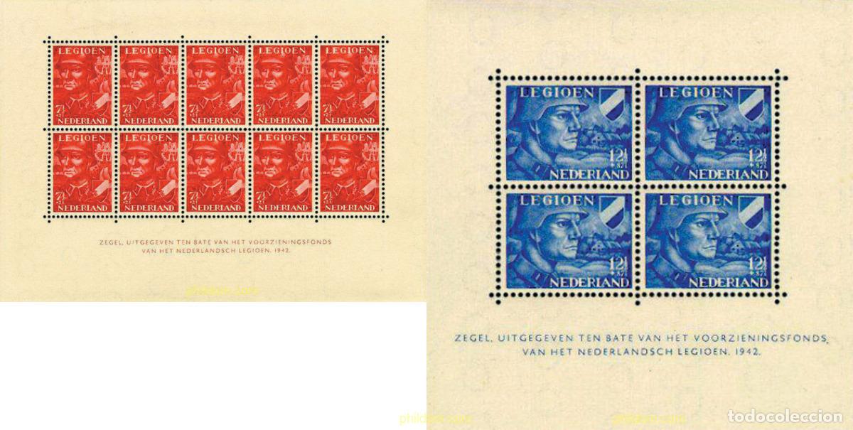 Sellos: 105483 MNH HOLANDA 1942 PRO INFANCIA