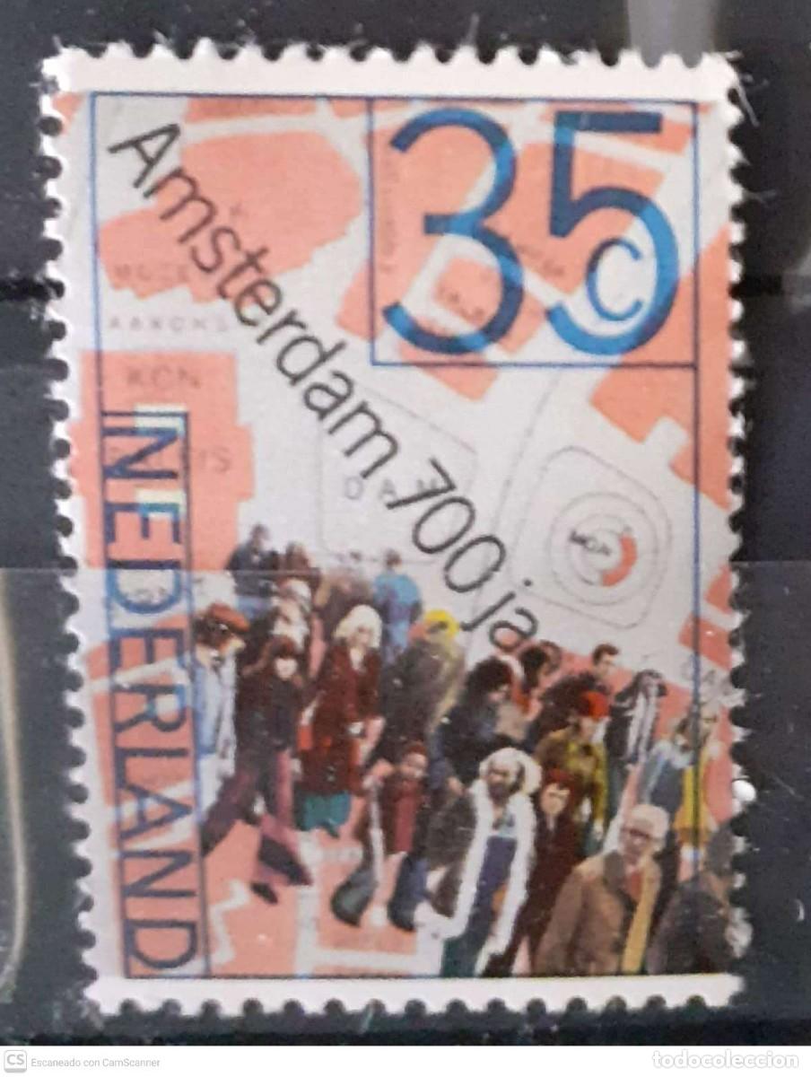 Sellos: HOLANDA n&ordm; 1017* S&eacute;ptimo centenario de la ciudad de Amsterdam