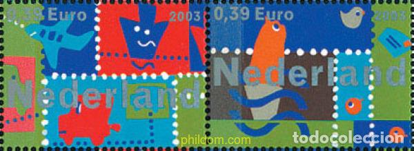 Sellos: 323965 MNH HOLANDA 2003 TIERRA, AIRE Y AGUA