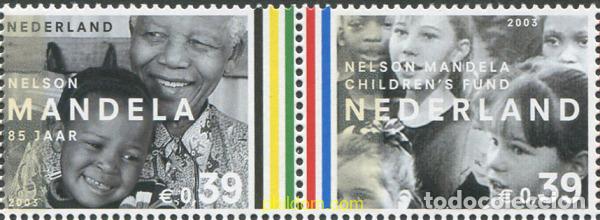 Sellos: 680581 MNH HOLANDA 2003 85 ANIVERSARIO DEL NACIMIENTO DE NELSON MANDELA