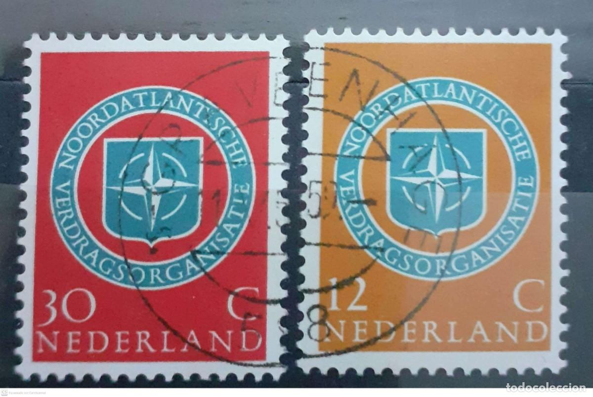 Sellos: HOLANDA n&ordm; 701/02&ordm; D&eacute;cimo aniversario de la OTAN. Serie completa