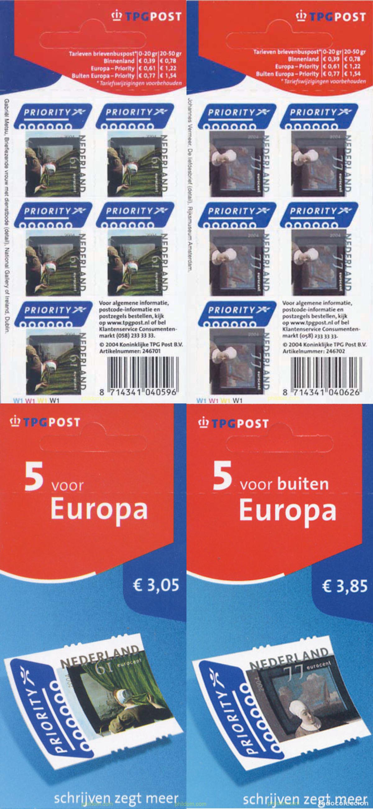 Sellos: 139598 MNH HOLANDA 2004 ARTE