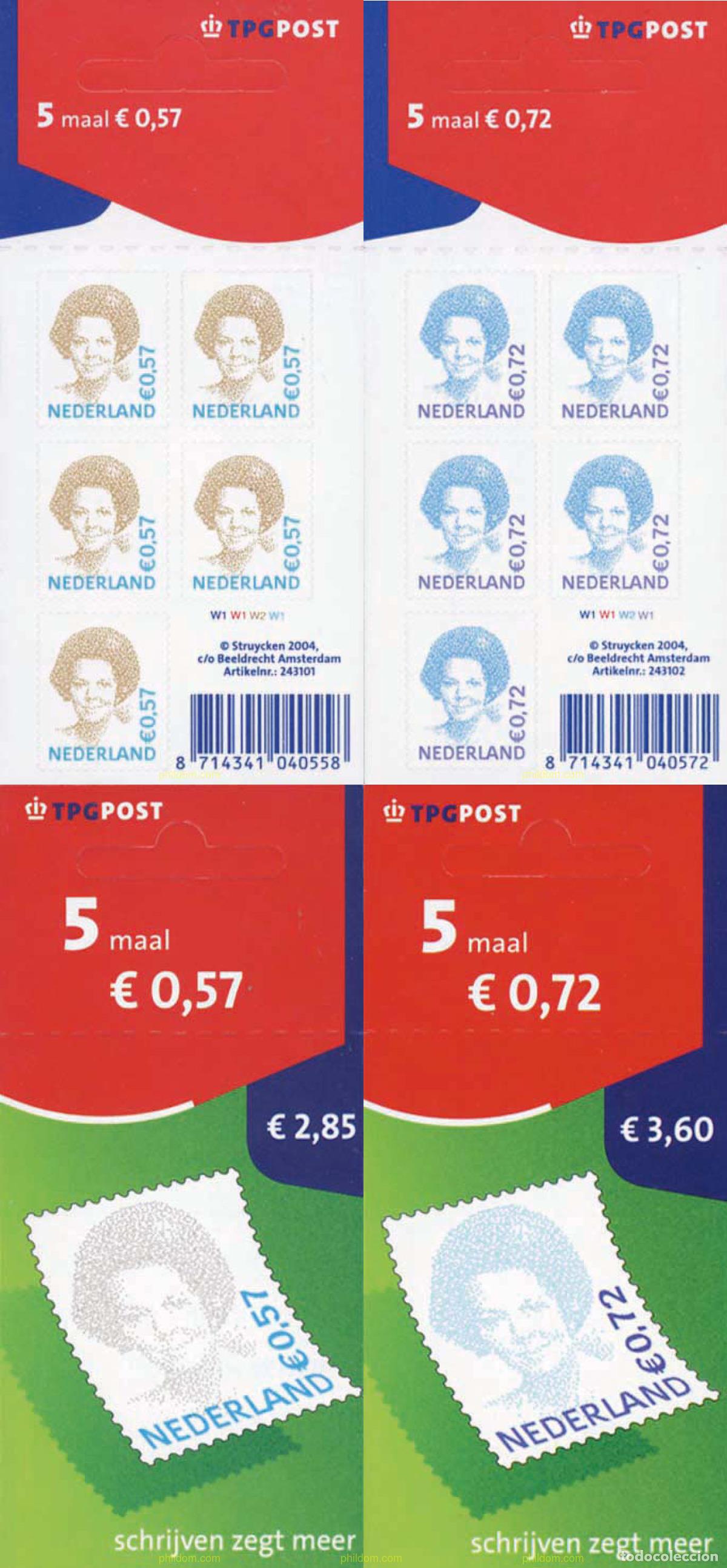 Sellos: 139596 MNH HOLANDA 2004 REINA BEATRIZ