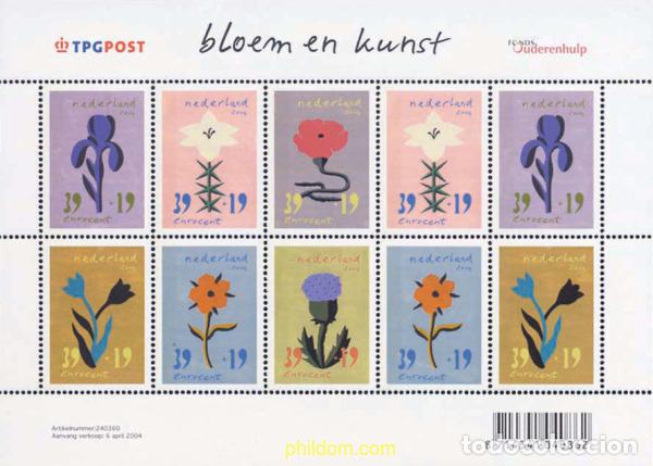 Sellos: 139613 MNH HOLANDA 2004 SELLOS DE VERANO