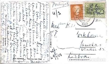 Sellos: Holanda & Marcofilia, Jan Toorop, Madonna, Vlaardingen a Lisboa 1952 (337)