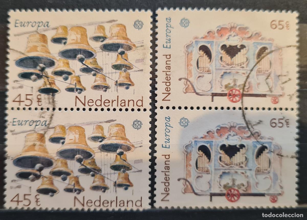 Briefmarken: Serie completa de sellos usados de Paises Bajos 1981: Europa