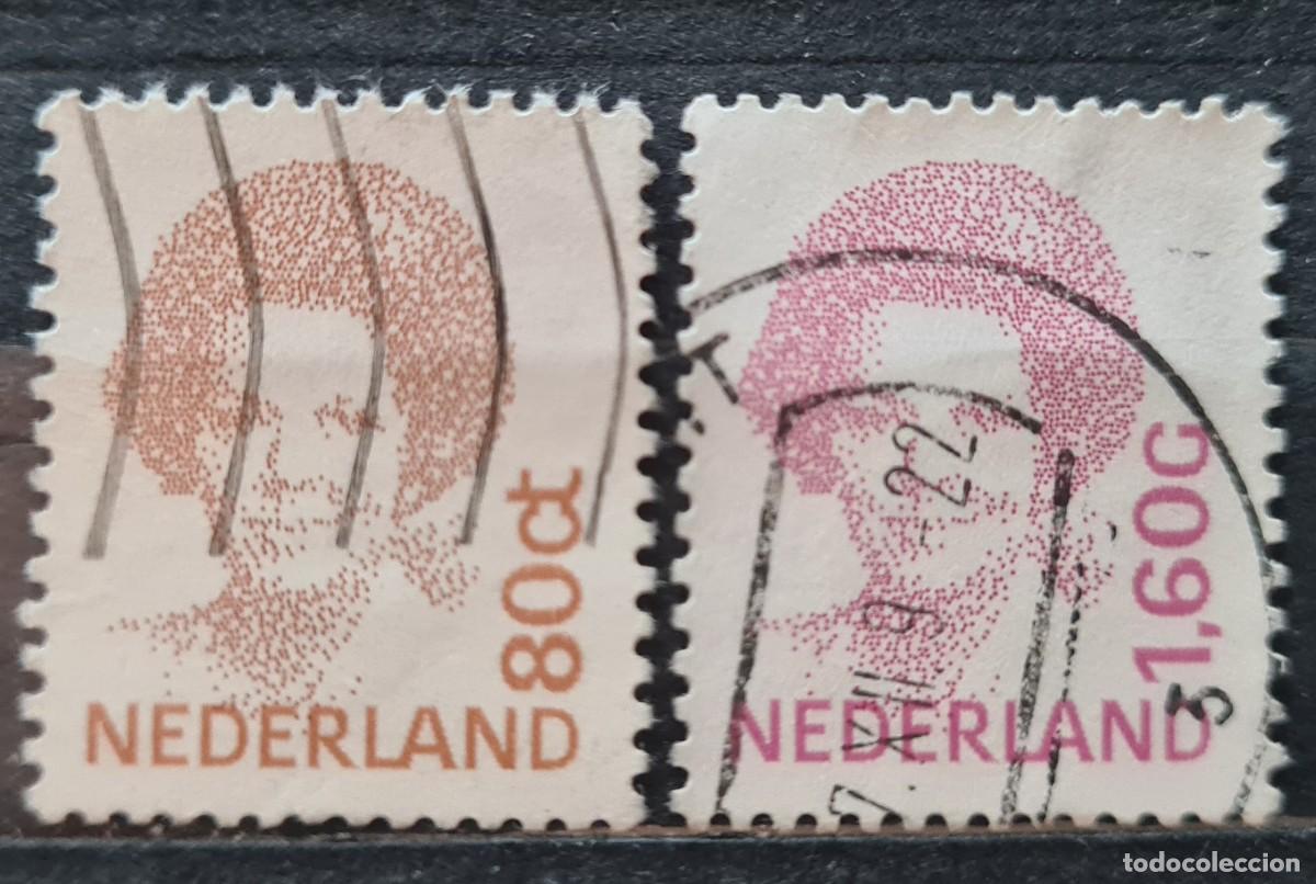 Briefmarken: Serie de sellos usados de Paises Bajos 1991: Reina Beatriz