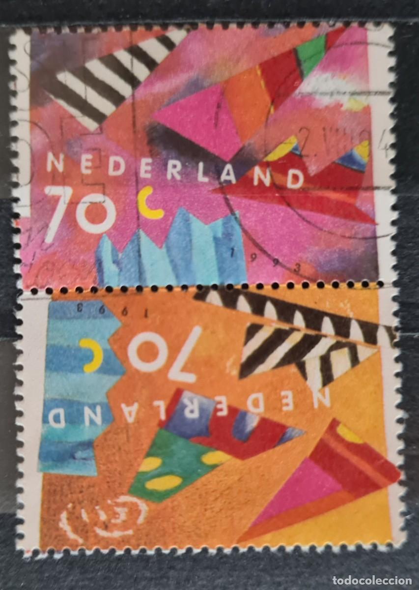 Briefmarken: Serie completa de sellos usados de Paises Bajos 1993