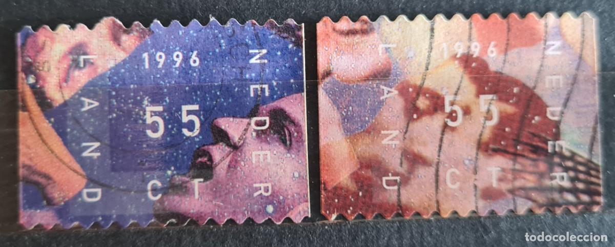 Briefmarken: Serie de sellos usados de Paises Bajos 1996: Navidad