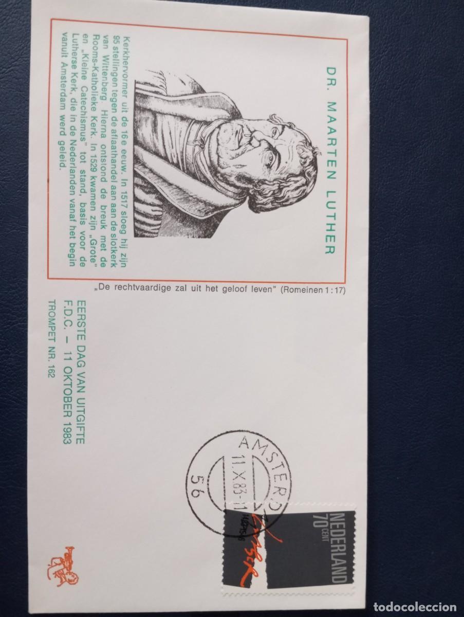 Sellos: HOLANDA, 1983, SPD MART&Iacute;N LUTERO