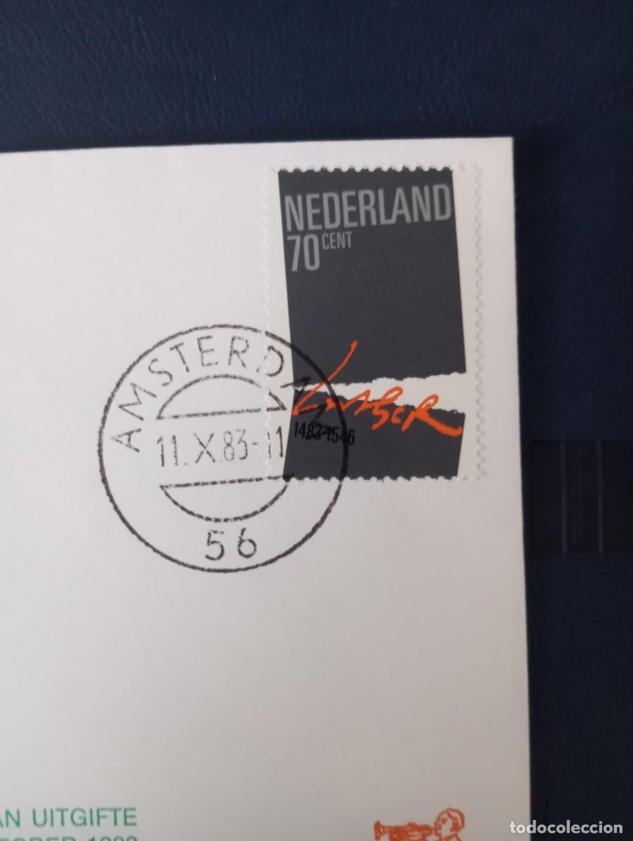 Sellos: HOLANDA, 1983, SPD MART&Iacute;N LUTERO - Foto 3