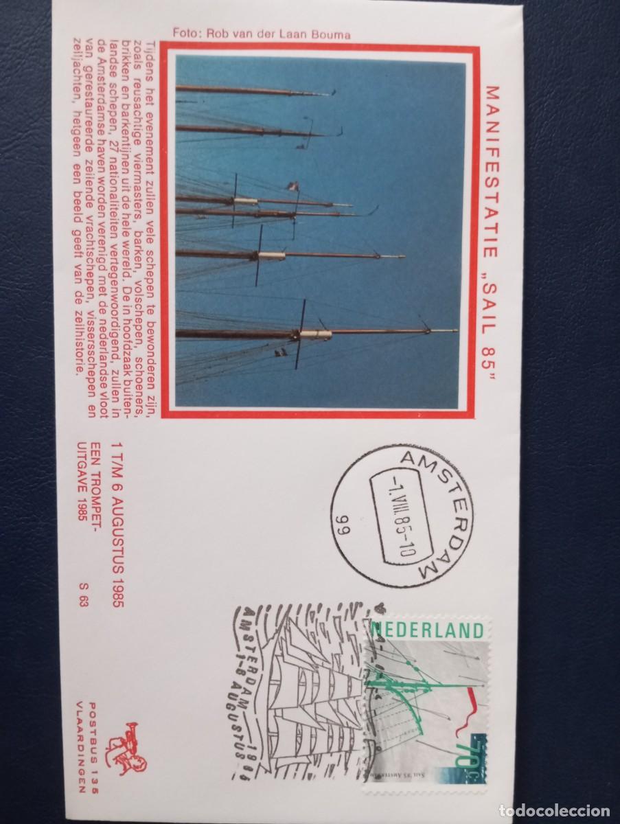 Sellos: HOLANDA, 1985, SPD REGATAS