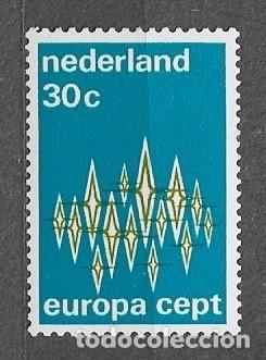 Sellos: Paises Bajos 1972 - Emisi&oacute;n &rdquo;Europa&rdquo; - 987** - 3000-1