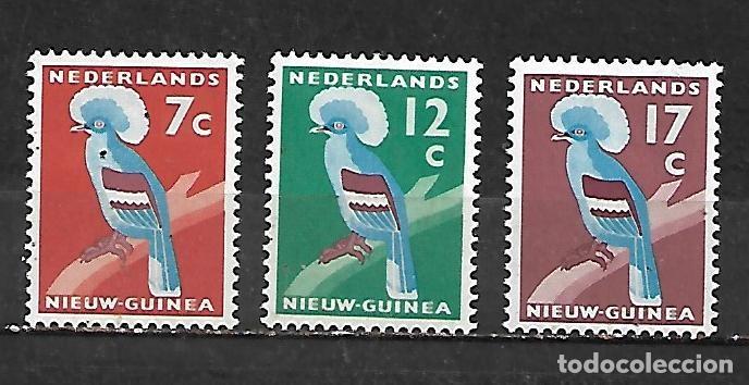 Sellos: 1959: NUEVA GUINEA HOLANDESAS Serie &rdquo;La gura occidental&rdquo; (MH*)