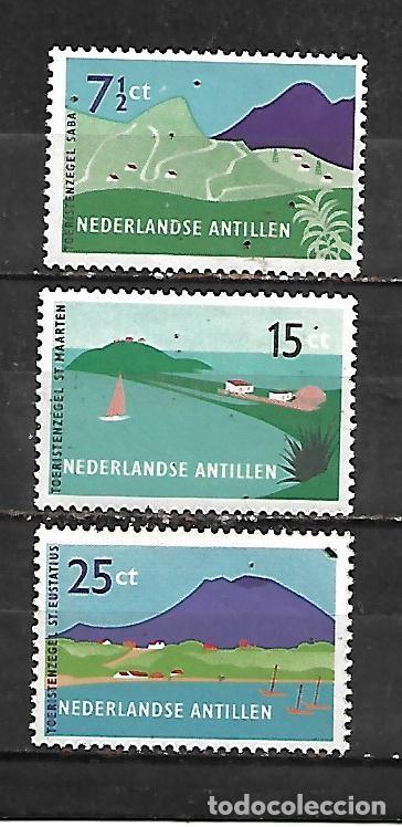 Sellos: 1957: ANTILLAS HOLANDESAS Serie &rdquo;Turismo&rdquo; (MNH**)