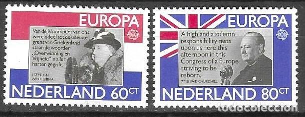 Sellos: SELLOS** DE HOLANDA 1980, YT 1138/ 39