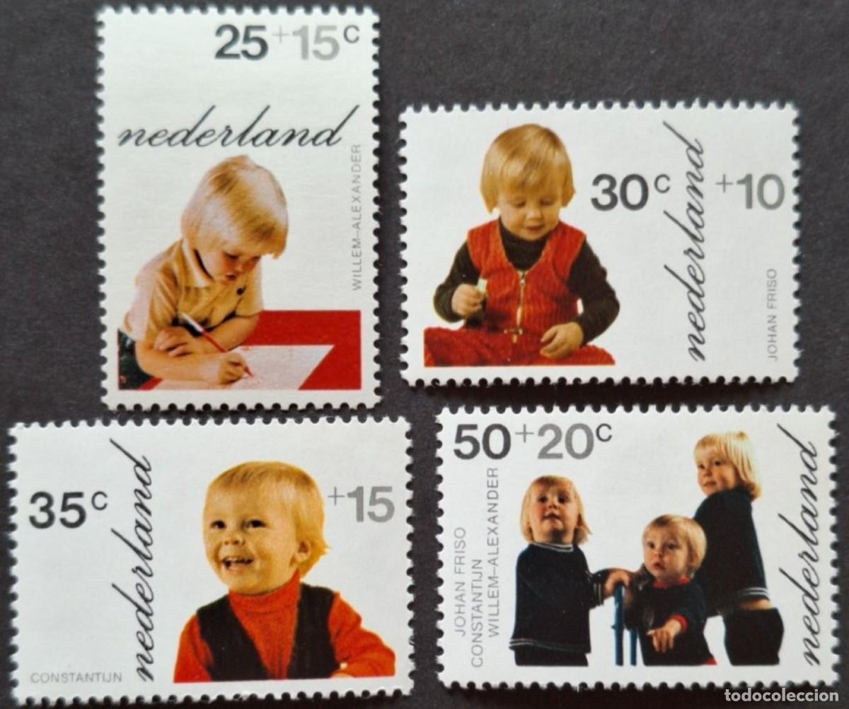 Sellos: SELLOS** DE HOLANDA 1972, YT 972/ 75